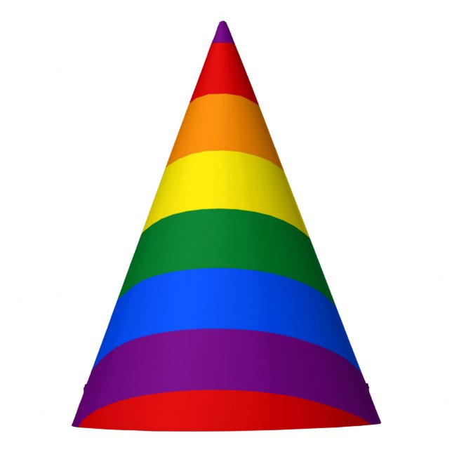 Gorro De Fiesta Bandera del orgullo (Anverso)