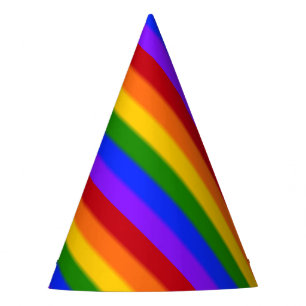 Gorro De Fiesta Bandera del orgullo gay caído
