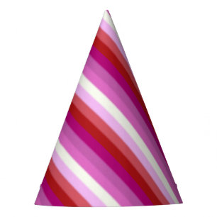 Gorro De Fiesta Bandera del orgullo lésbico caído