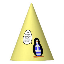 Bandera Griega Ms Penguin Personalizada Hablando