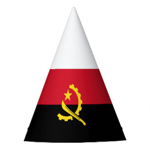 Gorro De Fiesta Bandera patriótica angoleña