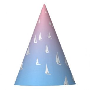 Gorro De Fiesta Barcos de vela en el océano