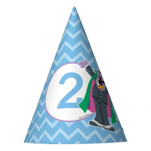 Gorro De Fiesta Barrio Sésamo Cumpleaños del conde von Count