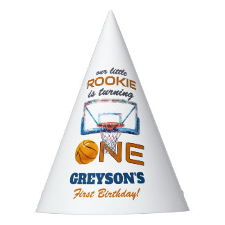 Gorro De Fiesta Basketball Rookie Of The Year First Birthday