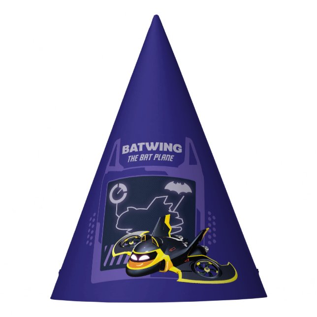 Gorro De Fiesta Batería Batllers™ - El Avión Bat (Anverso)