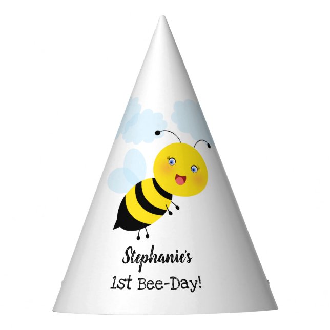 Gorro De Fiesta Bee en Tulip Garden (Anverso)