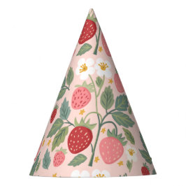 Gorro De Fiesta Berry First Strawberry Bouquet Birday