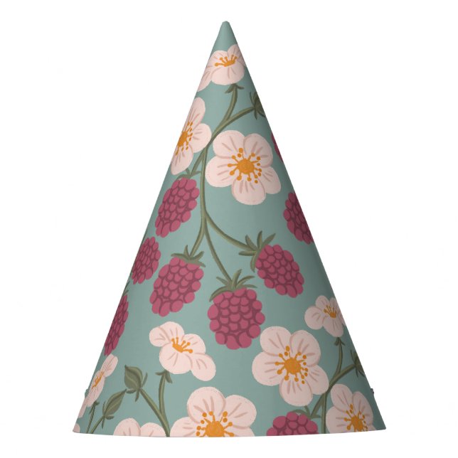 Gorro De Fiesta Berry First Strawberry Bouquet Birday (Anverso)