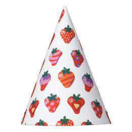Gorro De Fiesta Berry Special Strawberry Birthday