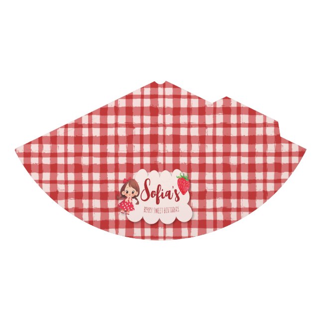 Gorro De Fiesta Berry Sweet Birthday (Anverso)