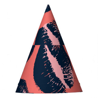 Gorro De Fiesta Beso leopardo: Impresión de la moda de pintalabios