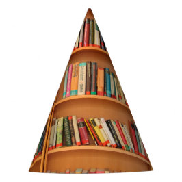 Gorro De Fiesta Biblioteca de libros Librería Lectura de Bookworm