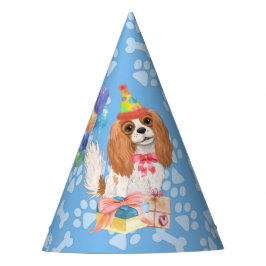 Gorro De Fiesta Blenheim Cavalier King Charles Spaniel Cumpleaños