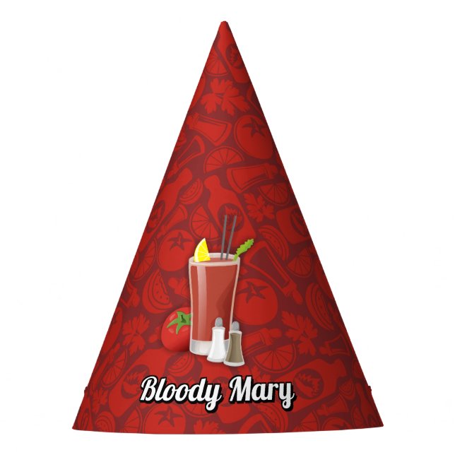 Gorro De Fiesta Bloody Mary (Anverso)