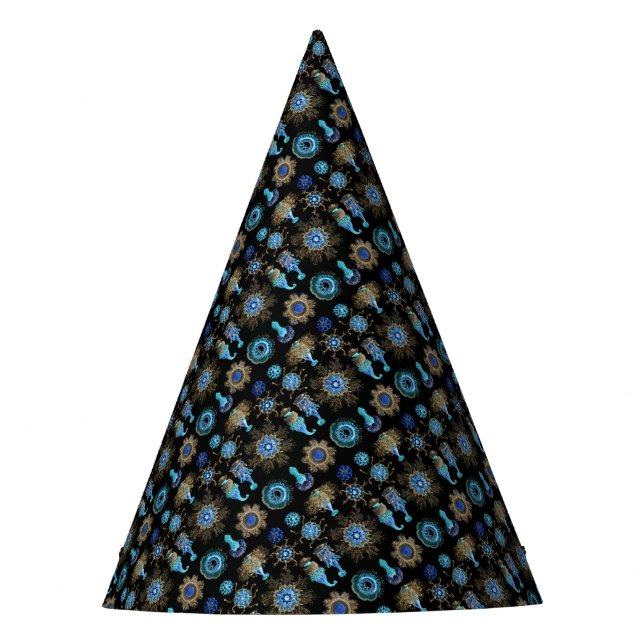 Gorro De Fiesta Bluegreen Siphonophorae (Anverso)