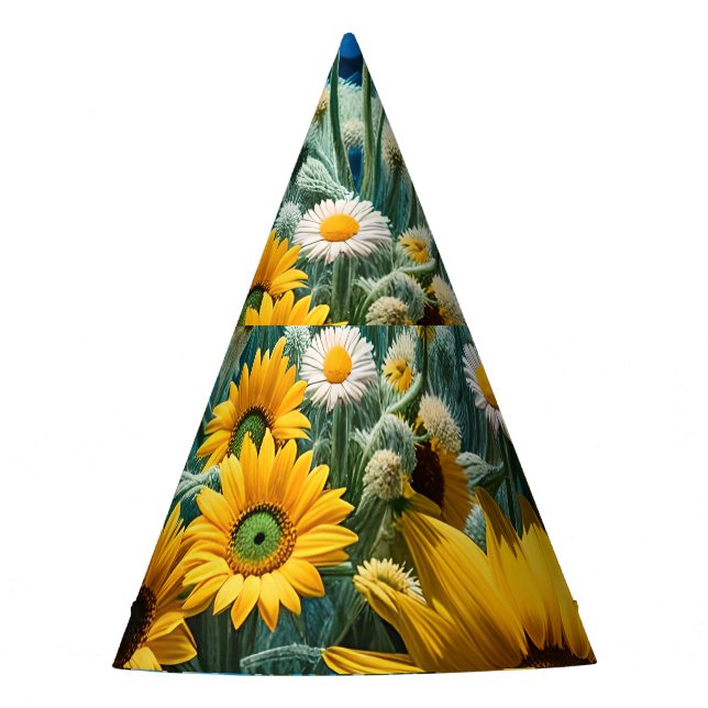 Gorro De Fiesta Bodegón Flores y Noche 1 - 001 (Anverso)