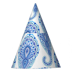 Gorro De Fiesta Boho Moda Paisley Seamless Oriental