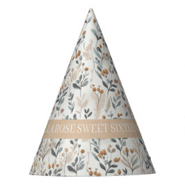 Gorro De Fiesta Boho Wildflowers