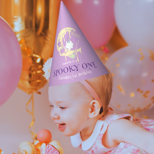 Gorro De Fiesta Boo Pequeño Fantasma Un Primer Cumpleaños De Hallo (Subido por el creador)