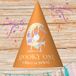 Gorro De Fiesta Boo Pequeño Fantasma Un Primer Cumpleaños De Hallo