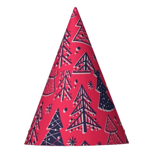 Gorro De Fiesta Bosque de los navidades: Fondo de escritorio de la (Anverso)