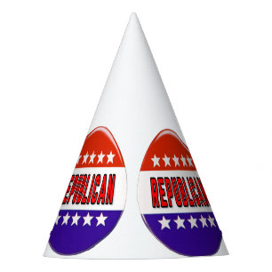 Gorro De Fiesta Botón Republicano