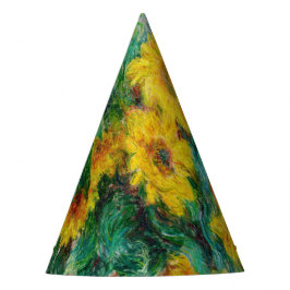 Gorro De Fiesta Bouquet de los girasoles Claude Monet