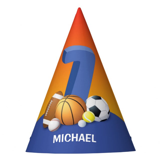 Gorro De Fiesta Boy 7.º Balls Deportiva (Anverso)