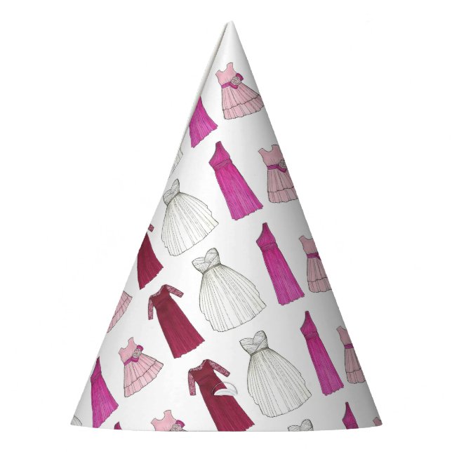 Gorro De Fiesta Bridal Party Bridesmaid Flower Girl Vestidos de no (Izquierda)