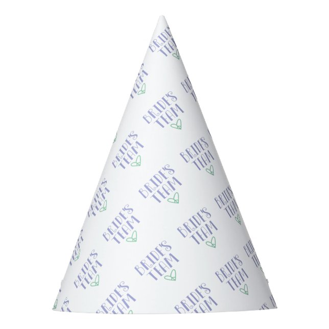 Gorro De Fiesta Brides Team Periwinkle (Anverso)