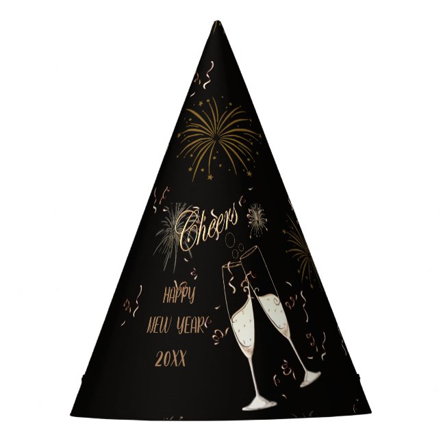 Gorro De Fiesta Brindis Año Nuevo (Anverso)