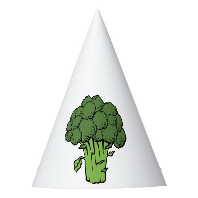 Gorro De Fiesta Brócoli Verde (Anverso)