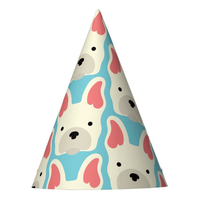 Gorro De Fiesta Bulldog francés. (Anverso)
