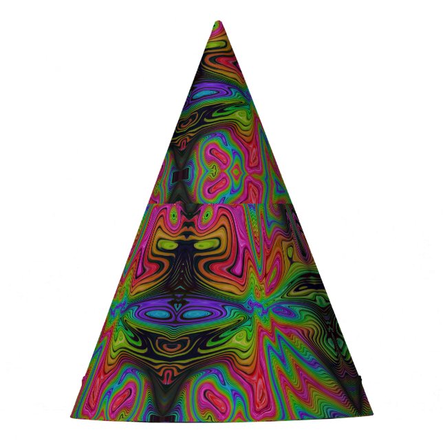 Gorro De Fiesta Bulto de vigas arco iris (Anverso)