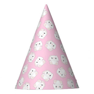 Gorro De Fiesta Bunny Rabbit Birday Party Pink