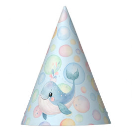 Gorro De Fiesta Burbujas y Aletas Cumpleaños Infantiles Burbujas