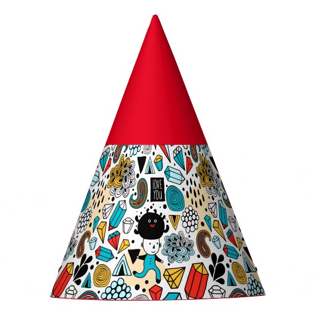 Gorro De Fiesta Cabeza loca (Anverso)