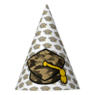 Gorro De Fiesta Cabo de graduación Khaki Camo
