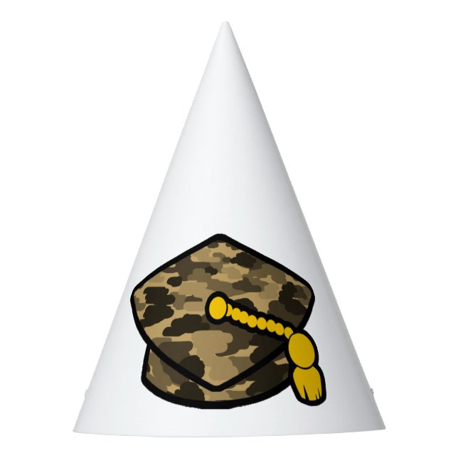 Gorro De Fiesta Cabo de graduación Khaki Camo (Anverso)