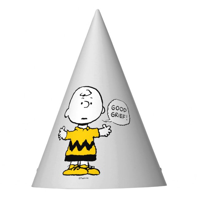 Gorro De Fiesta Cacahuetes | Buen dolor Charlie Brown (Anverso)