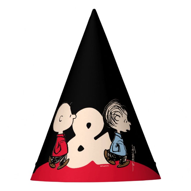 Gorro De Fiesta Cacahuetes | Charlie Brown y Linus (Anverso)