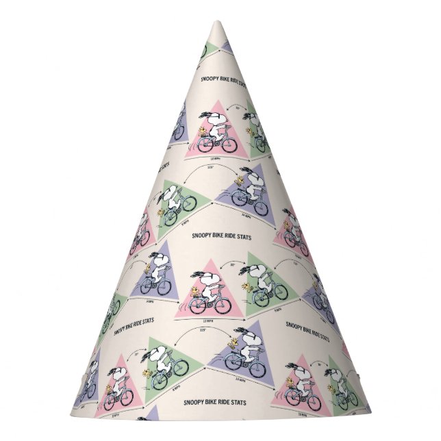 Gorro De Fiesta Cacahuetes | Estaciones de Snoopy Bike Ride (Anverso)