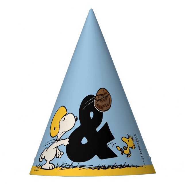 Gorro De Fiesta Cacahuetes | Fútbol Snoopy & Woodstock (Anverso)