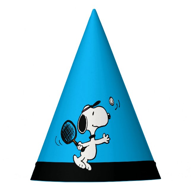 Gorro De Fiesta Cacahuetes | Snoopy Juega Al Tenis (Anverso)