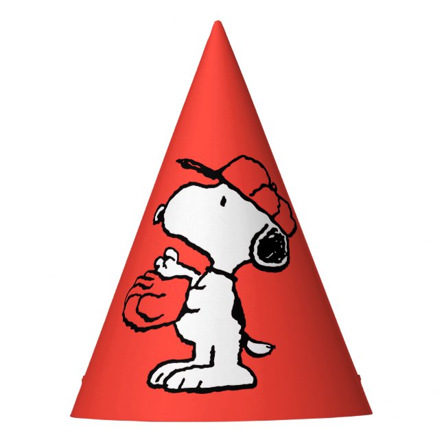Gorro De Fiesta Cacahuetes | Snoopy Making the Catch (Anverso)