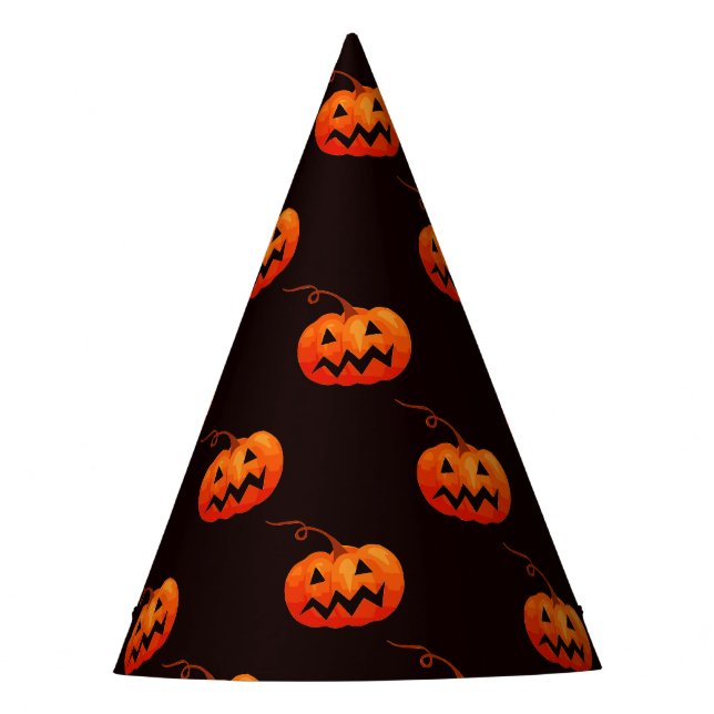 Gorro De Fiesta Calabazas De Halloween, Truco O Tratamiento De Cal (Anverso)