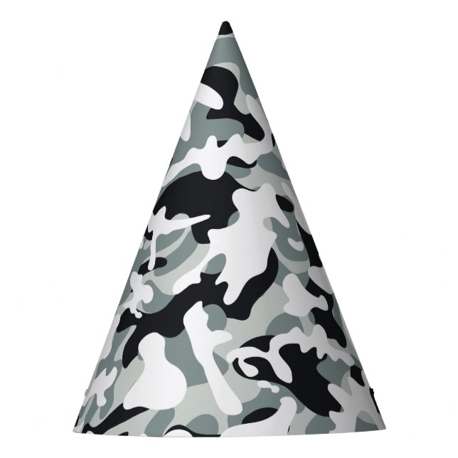 Gorro De Fiesta Camuflaje de polvo de nieve (Anverso)