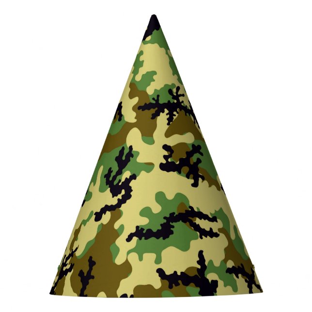 Gorro De Fiesta Camuflaje de Woodland (Anverso)