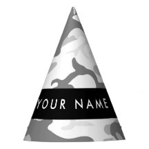 Camuflaje Gris de Nieve de Invierno Personaliza tu