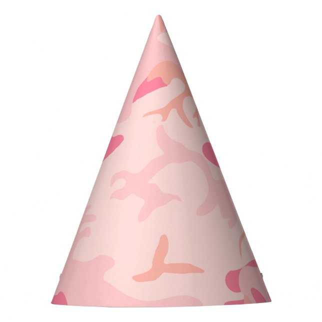 Gorro De Fiesta Camuflaje rosa, ejército, ejército (Anverso)